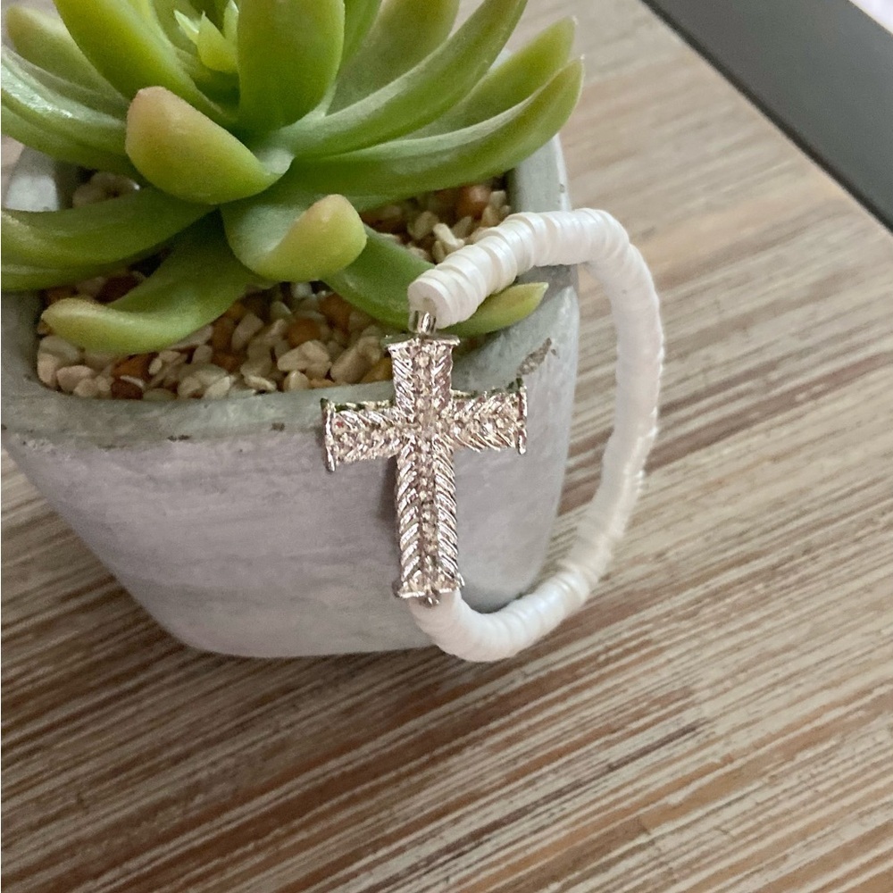 Faith & Grace Heishi Bracelet